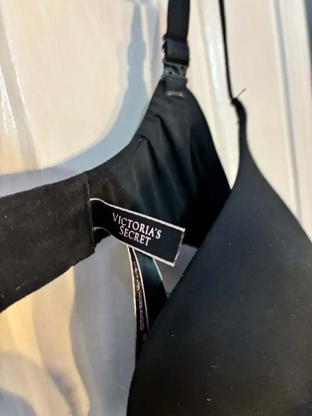 Victoria's Secret Black Underwire Push-Up Bra 38C